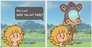 Link's stick