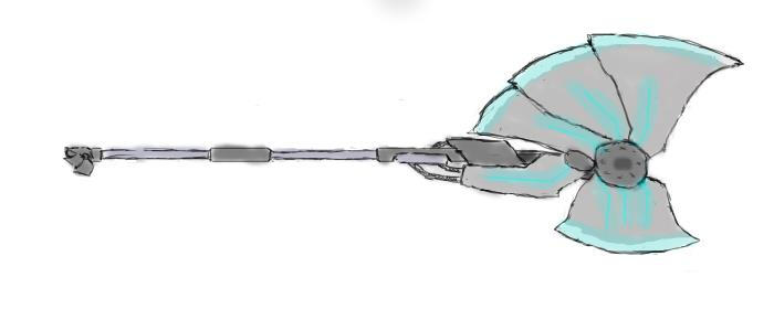 Energized Axe (Quick Digital Sketch)