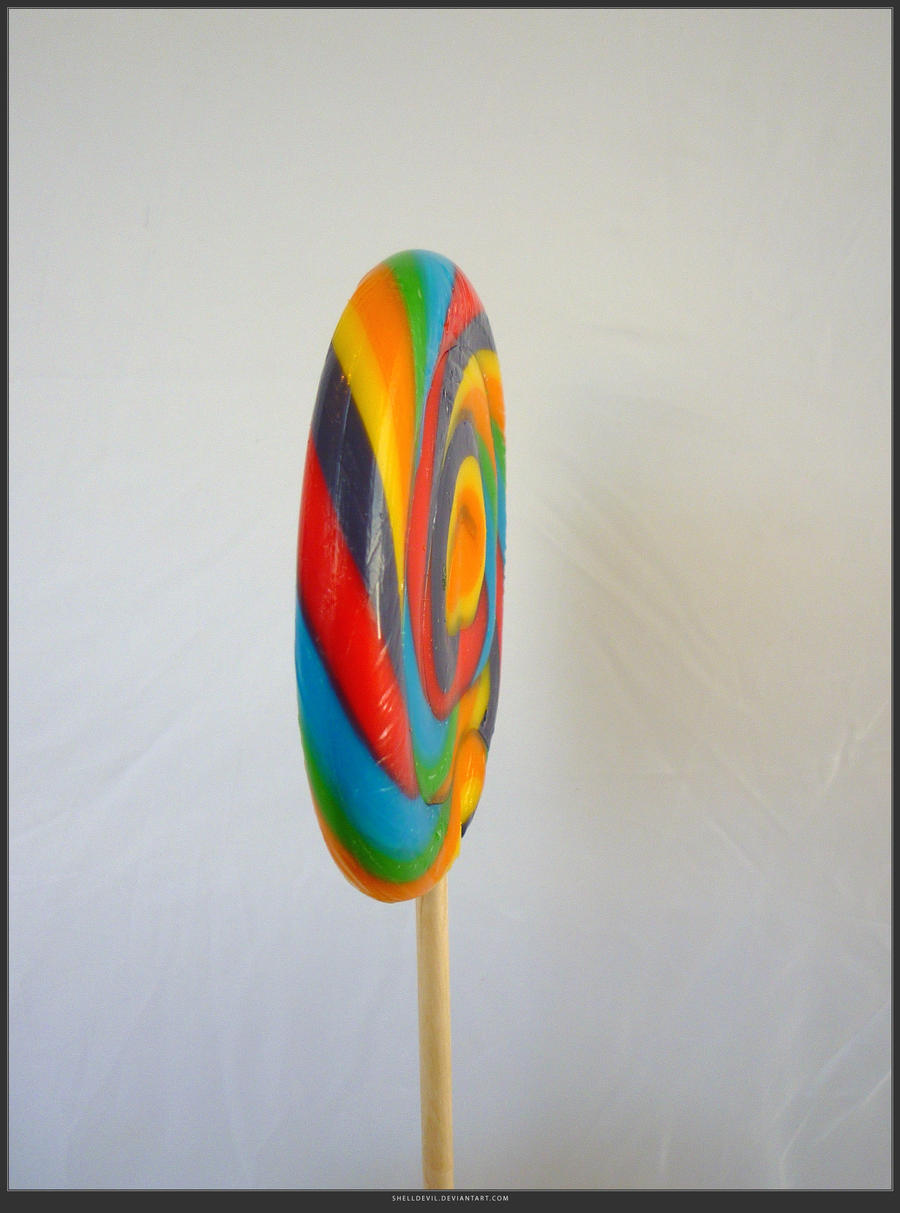 Unrestricted Object Stock - Rainbow Lollypop 04