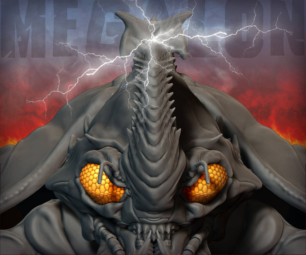 Megalon Redesign Preview by Digiwip on DeviantArt