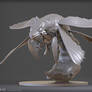 Wasp 28mm miniature figure render