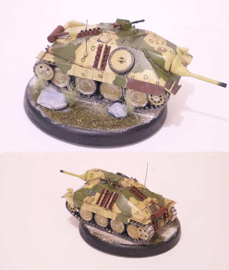 Jagdpanzer 38(t) Hetzer 1/50 scratch build