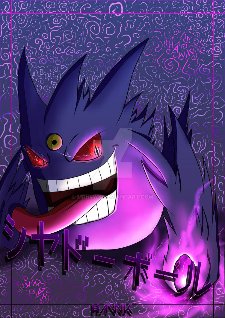 Mega Gengar by mrh4wk on DeviantArt