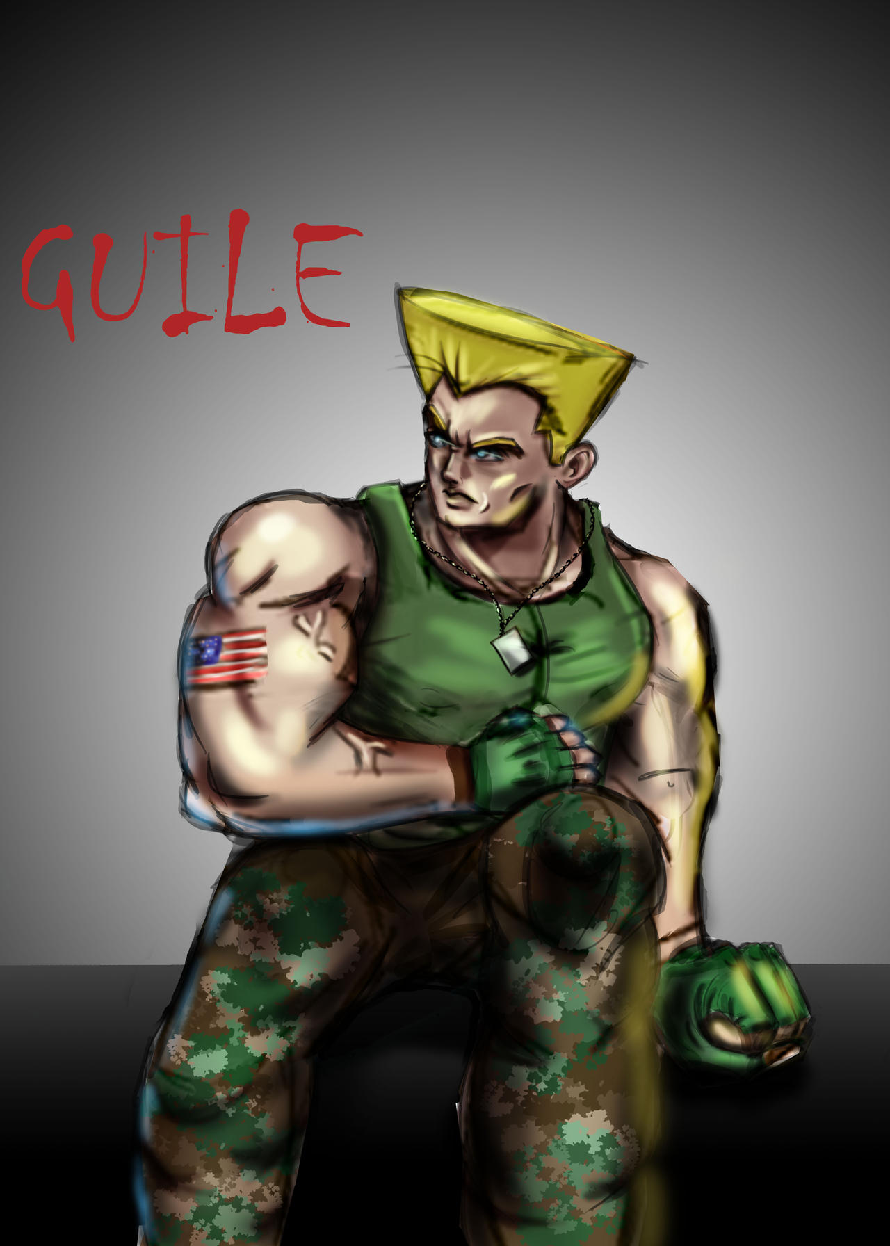Guile Fanart by SaugerArt on DeviantArt