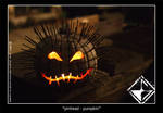 Pinhead Pumpkin by staticflux