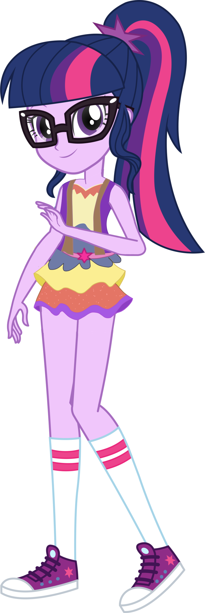 Legend of Everfree Sci-Twi Vector