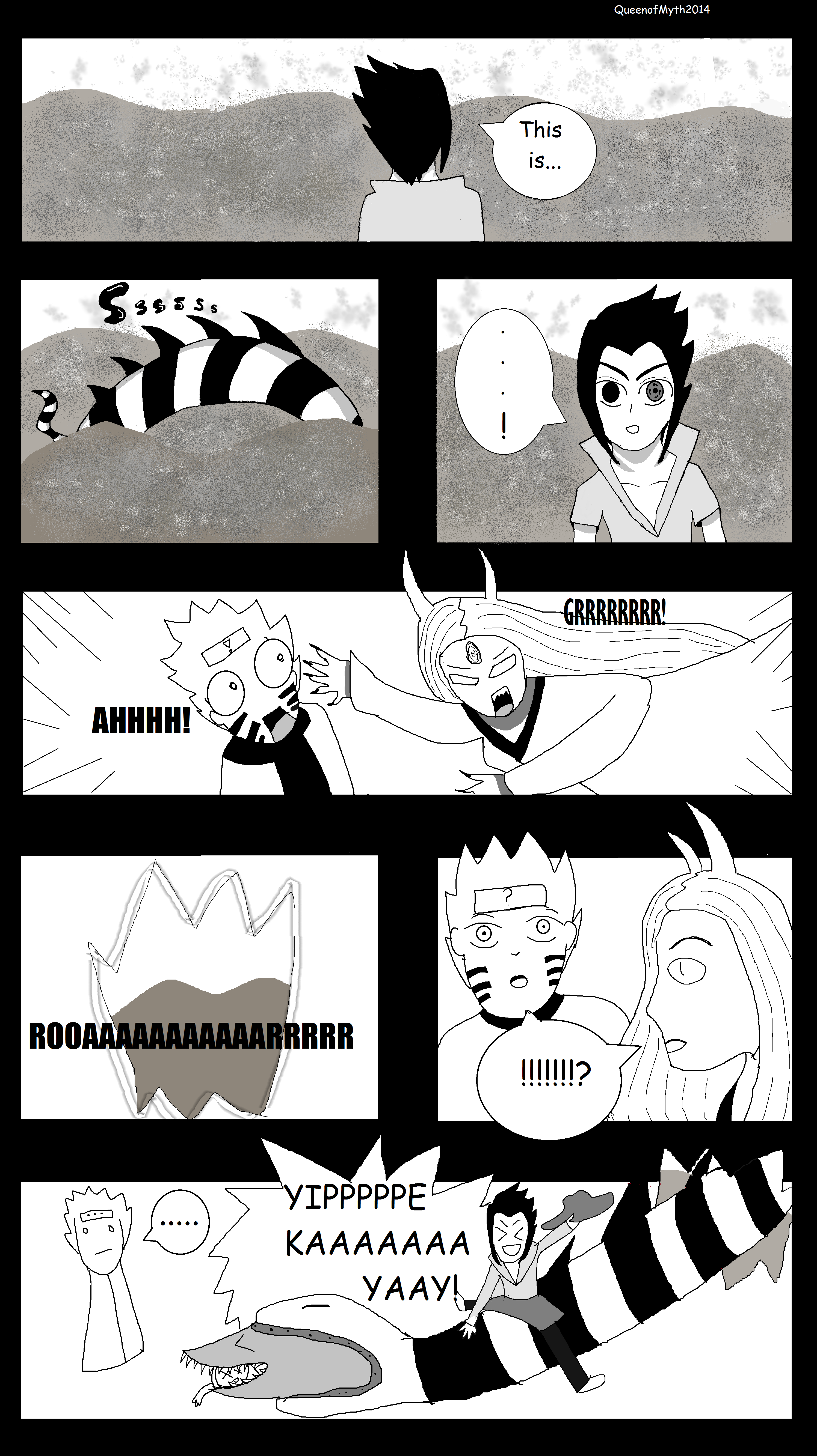 Naruto Comic parody based on chp. 682