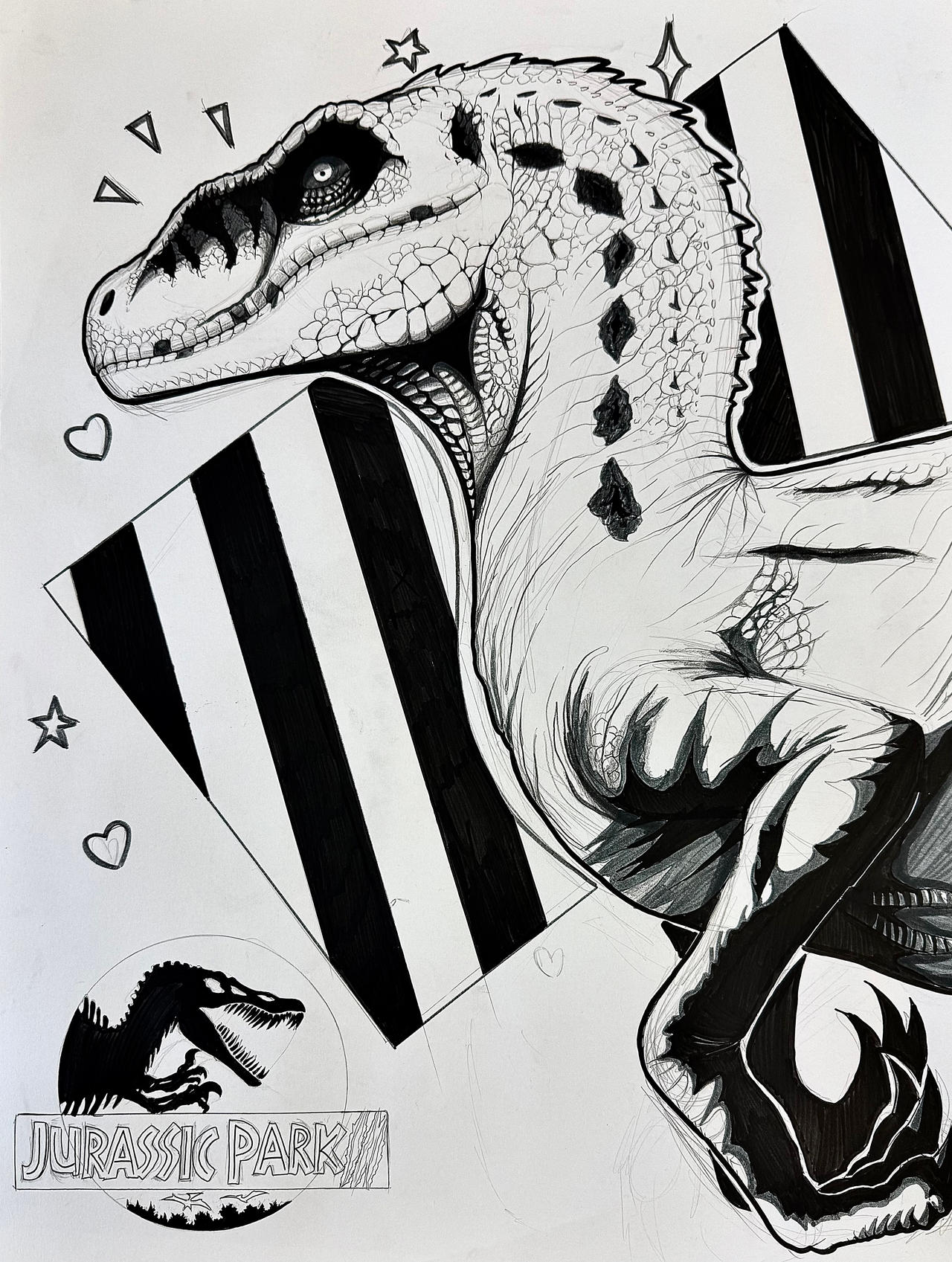 Female Raptor WIP (art project) by TheDinosaurian on DeviantArt