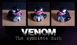 Venom the Symbiote duck.