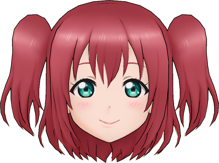 Kurosawa Ruby head by Ahmadfachryramadlan on DeviantArt