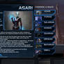 Mass Effect Universe Character Race Selection