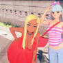 Koikatsu Valentina and brittany in casual clothing