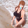 Koikatsu minase Ran in swimsuit