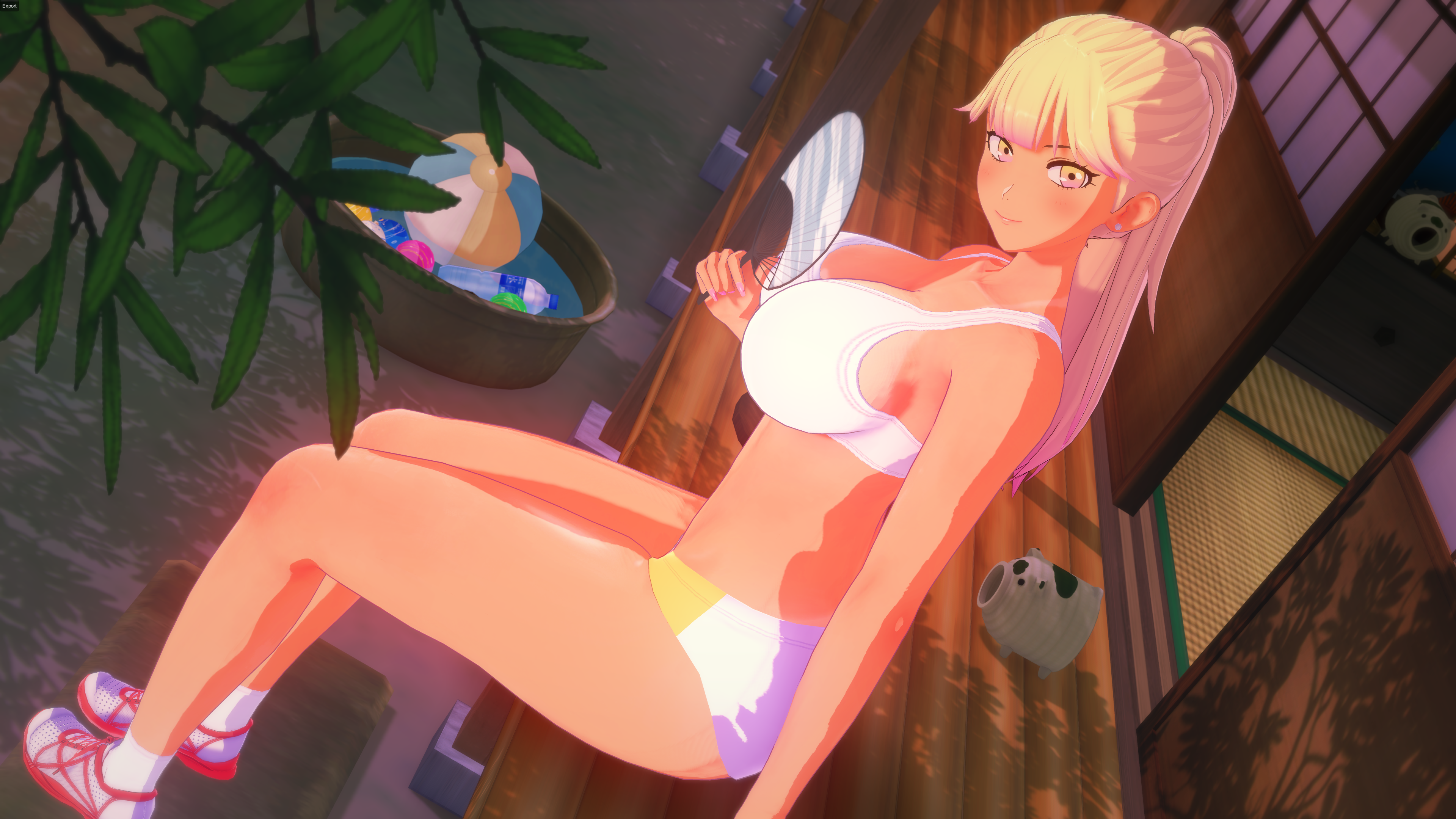 Koikatsu makiko resting