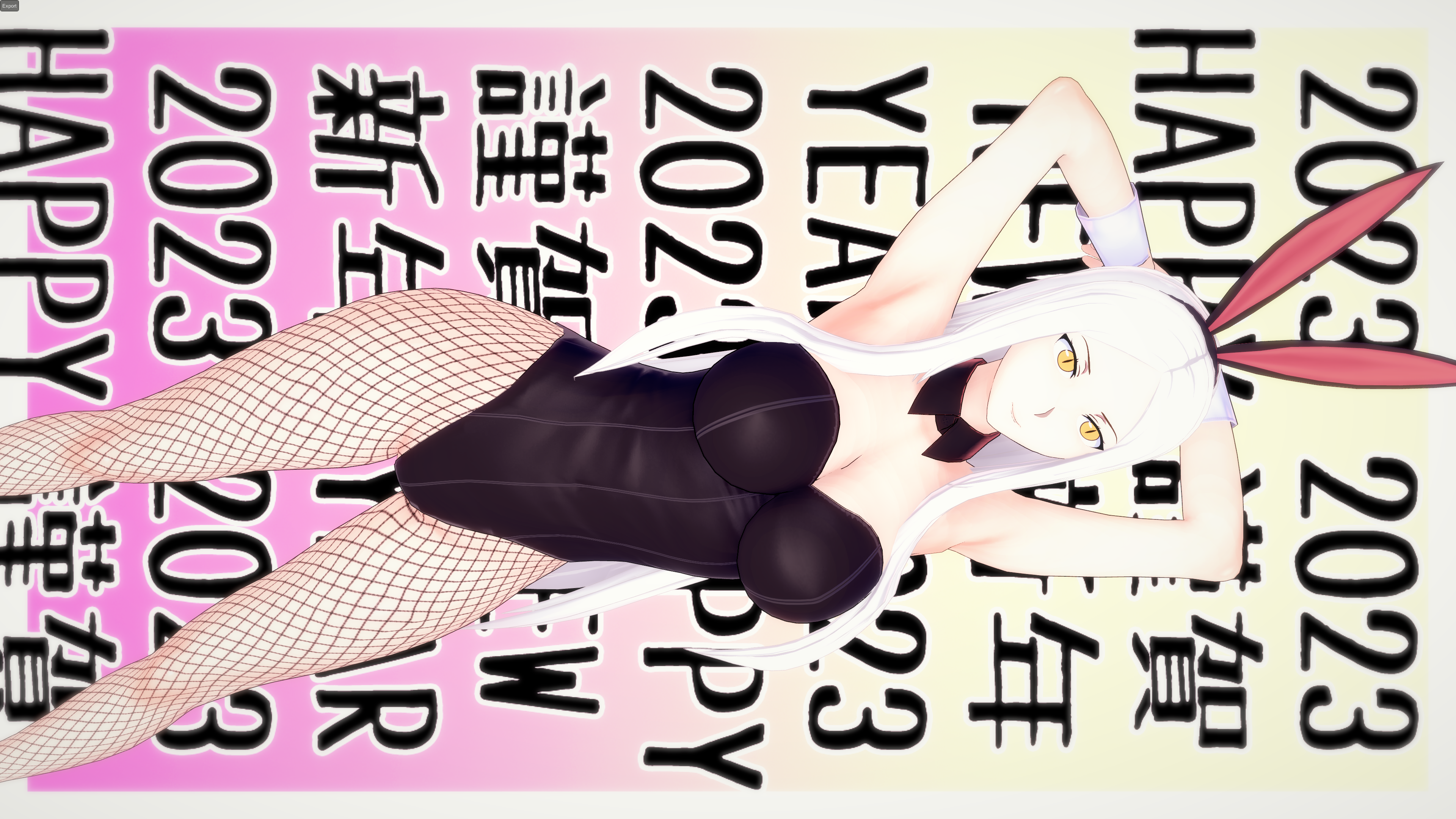 Koikatsu happy new year Lily - ivy bunny girl