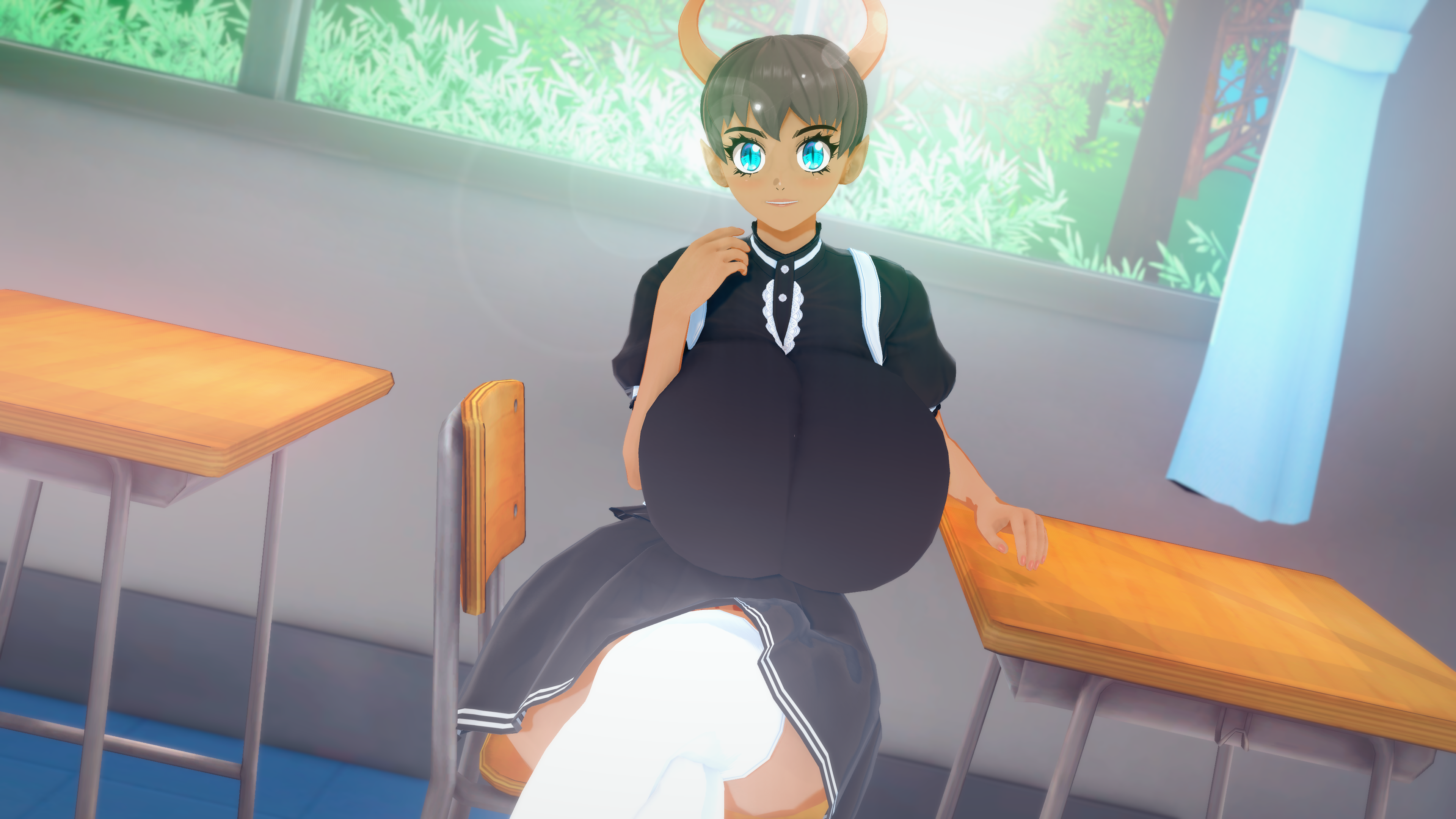 Koikatsu psychotria in classroom