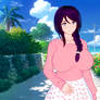 Koikatsu Maeda kyoko with braid