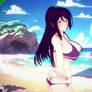 Koikatsu maeda kyoko on beach - scene release