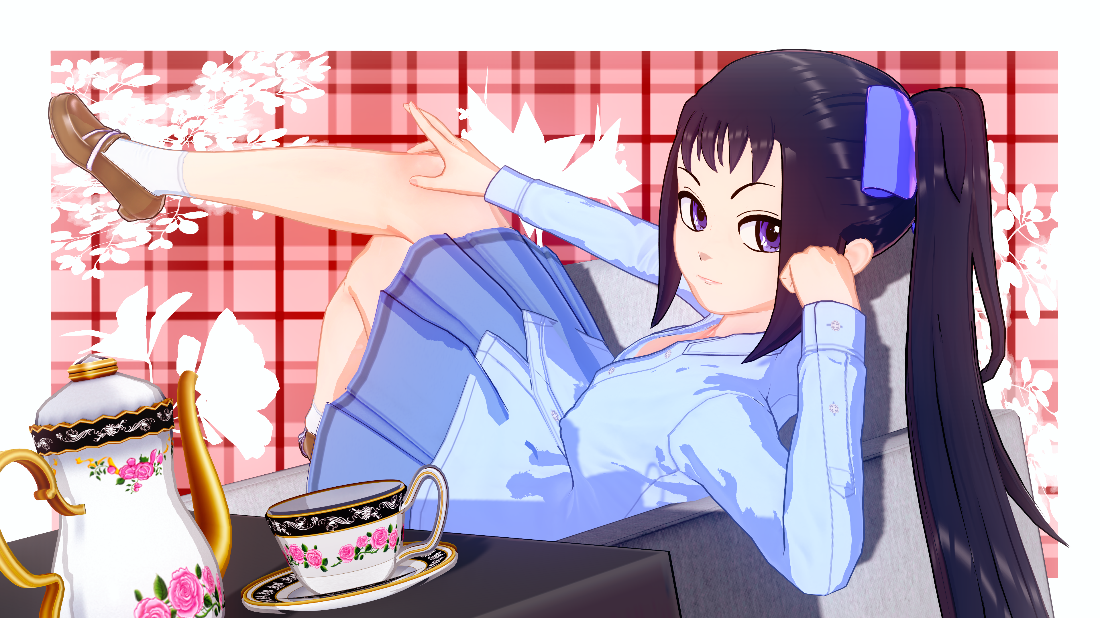 Koikatsu miyanagi sena on casual outfit