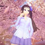 Koikatsu miyanagi sena on cherry blossom