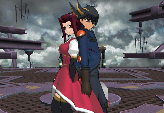 Yusei and Aki