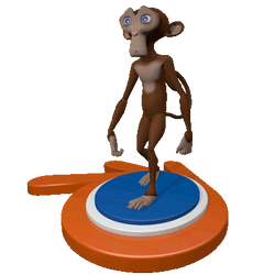 Blender - Monkey Suzanne by deiby-ybied