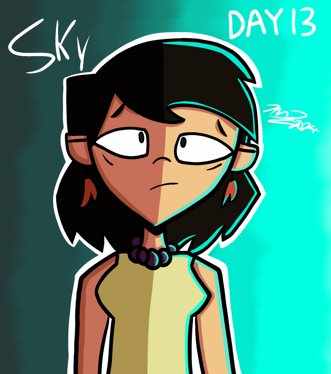 Day 13 Lin Deviantart Inktober Day 13- Sky by BrotherRaichu on DeviantArt