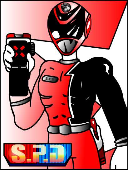 S.P.D Red Ranger by condorjoeg2 on DeviantArt