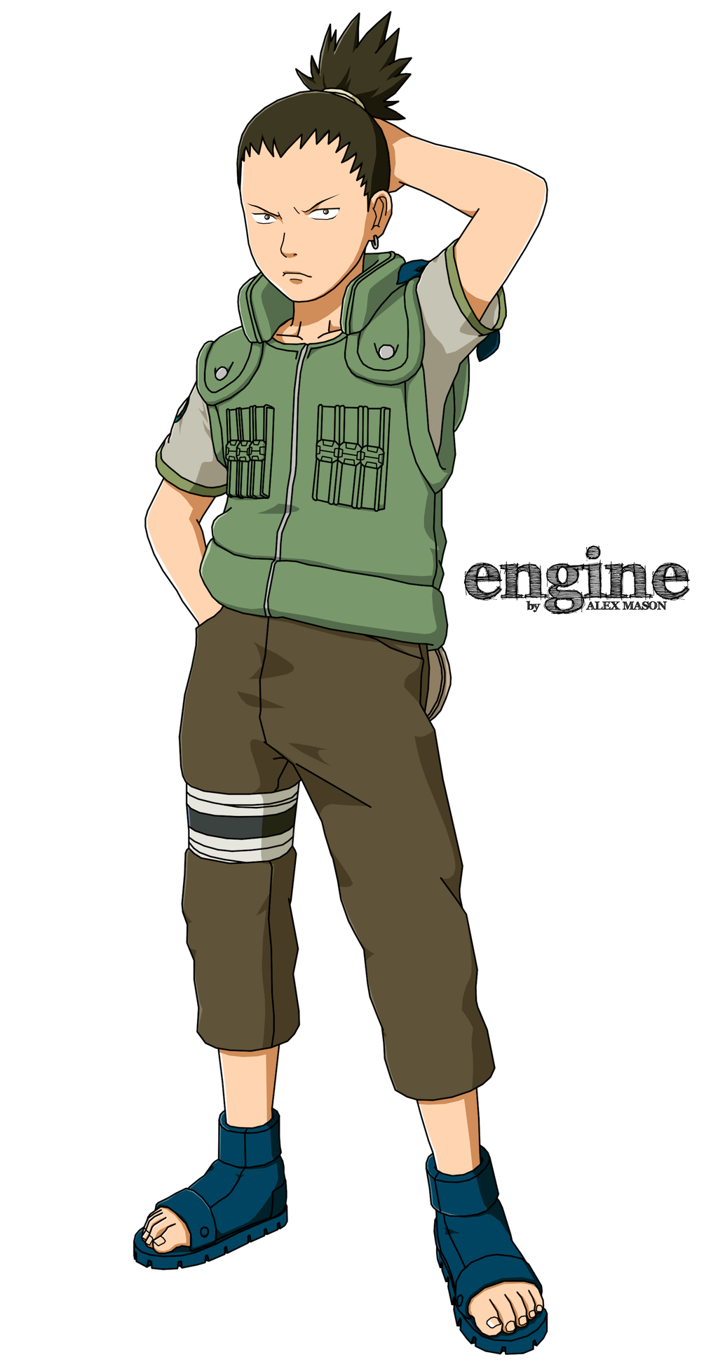 Shikamaru (Part 1 - Chunin) by MasonENGINE on DeviantArt