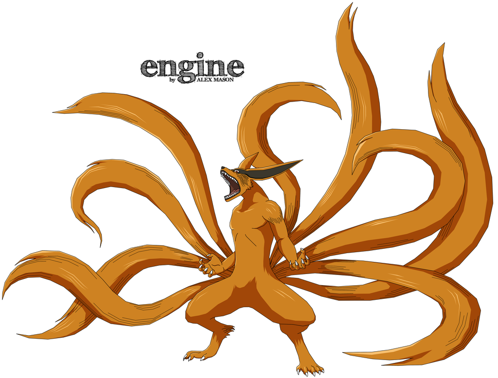 Kurama Nine Tails By MasonENGINE On DeviantArt kurama-nine-tails-by-masonengine-on-deviantart