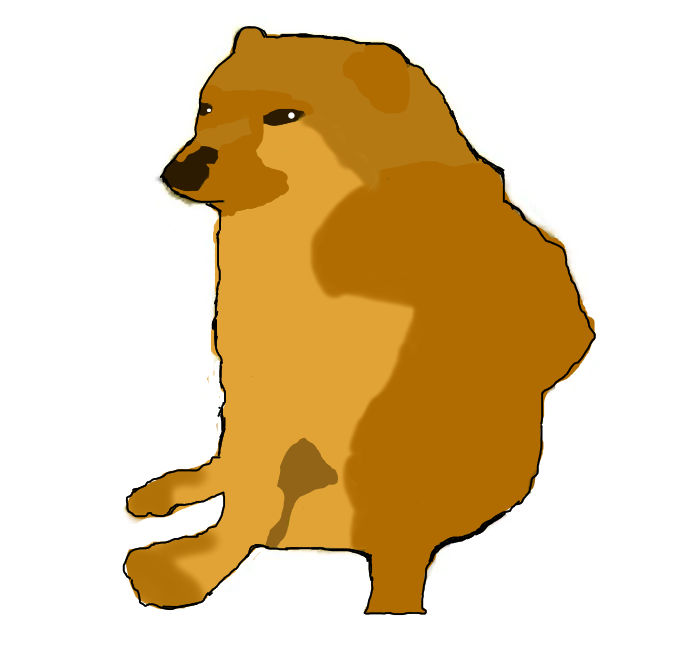 Cheems Drawed by MrNoobsito on DeviantArt