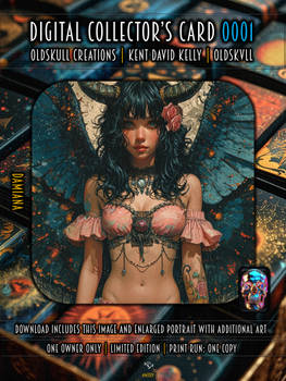 Oldskull Collector Card 0001 Damiana