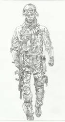 Battlefield soldier by lydiaaaaa