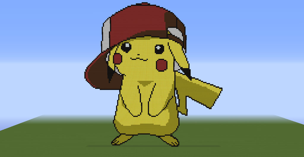 Pikachu Pixel Art By Lucario84 On Deviantart