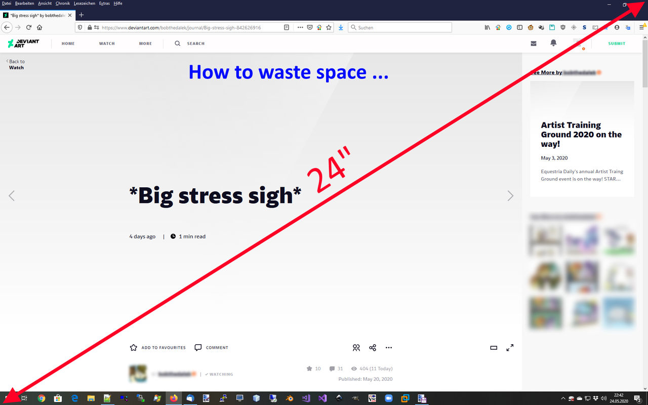 How to waste space by tirilee on DeviantArt