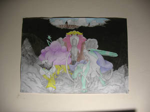 Raikou, Suicune and Entei