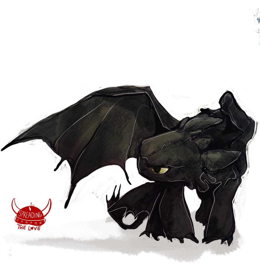 Toothless With Wind Wing Critch Toothless by Dreamsoffools on DeviantArt