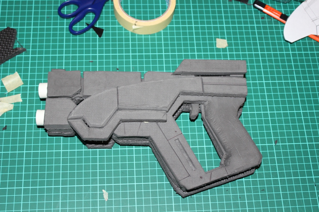 M-3 Predator Heavy Pistol- Mass Effect- EVA Foam