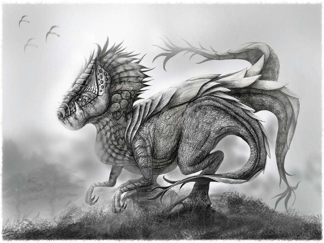 Creature Art 31.12.23 by Amarond on DeviantArt