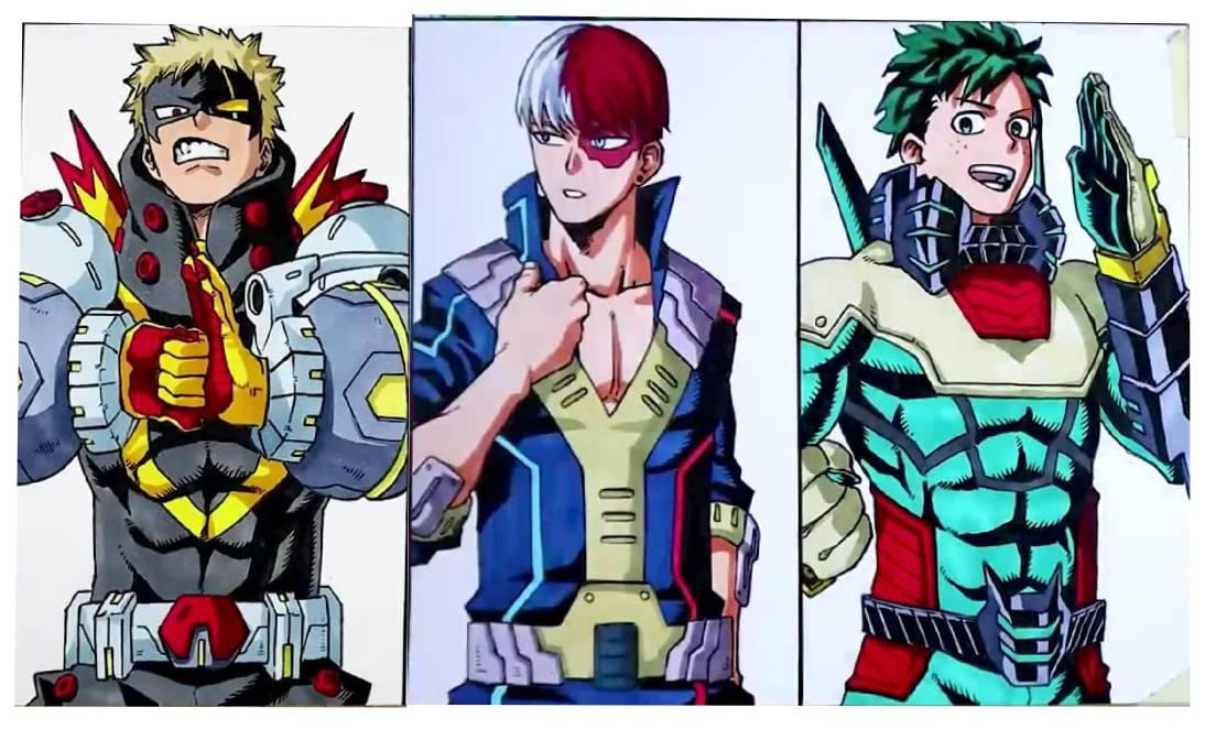 3 Pro Heroes (15 Years Later) by WingedWarrior94 on DeviantArt