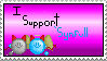 I support stamp