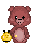 Glomp the teddy