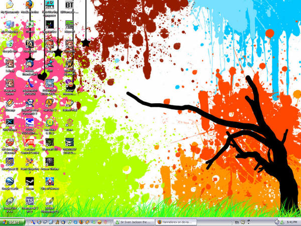 2007 Computer Background Desktop Winter 2007 by Hannelorex on DeviantArt