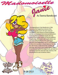 Janie as Tawna Bandicoot by moshomania1
