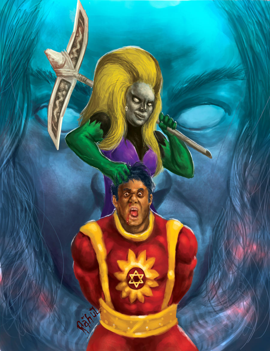 Cover art .. for shaktimaan by TheComicArtist on DeviantArt