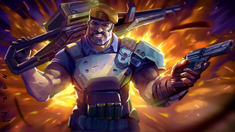 Brim from valorant fanart by on DeviantArt