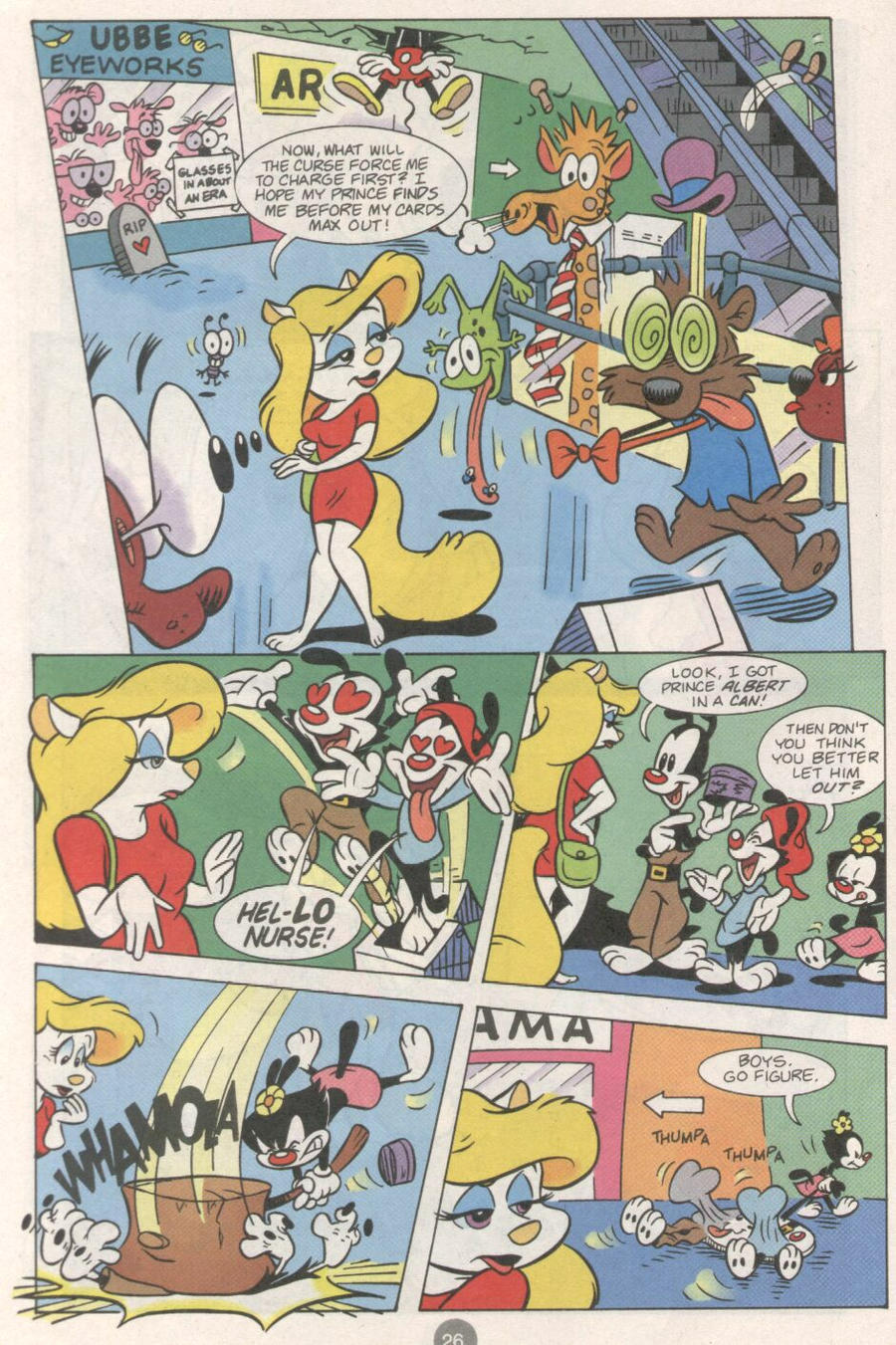 Minerva Mink's fairy tale comic pg 2 by Bjnix248 on DeviantArt