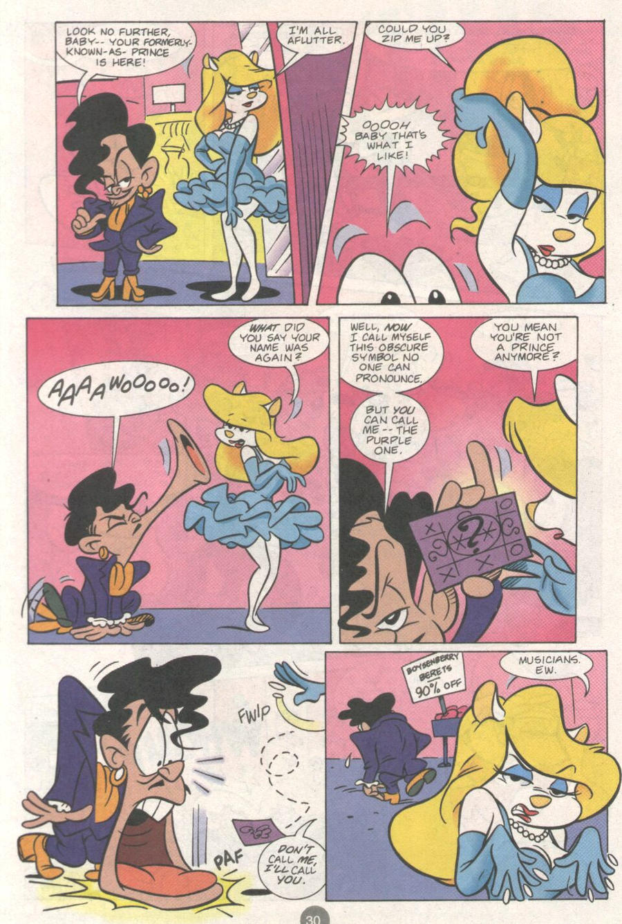 Minerva Mink's fairy tale comic pg 4