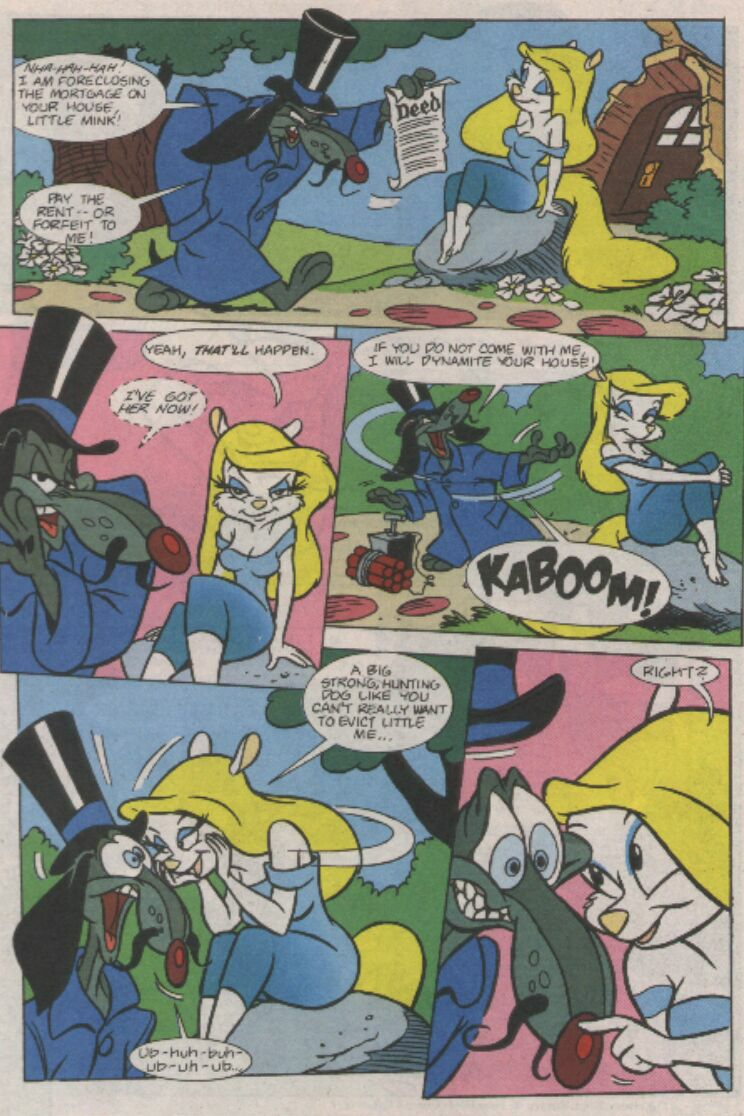 an 2nd Minerva Mink comic pg 2