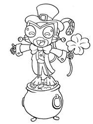 Happy Saint Patrick's Day! SRMTHFG Coloring page